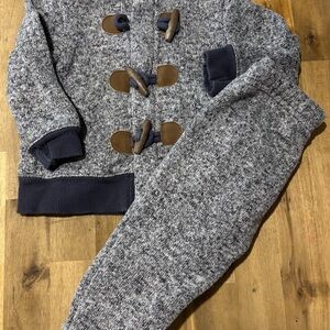 Carter's Navy and Gray Kids Jogger Set